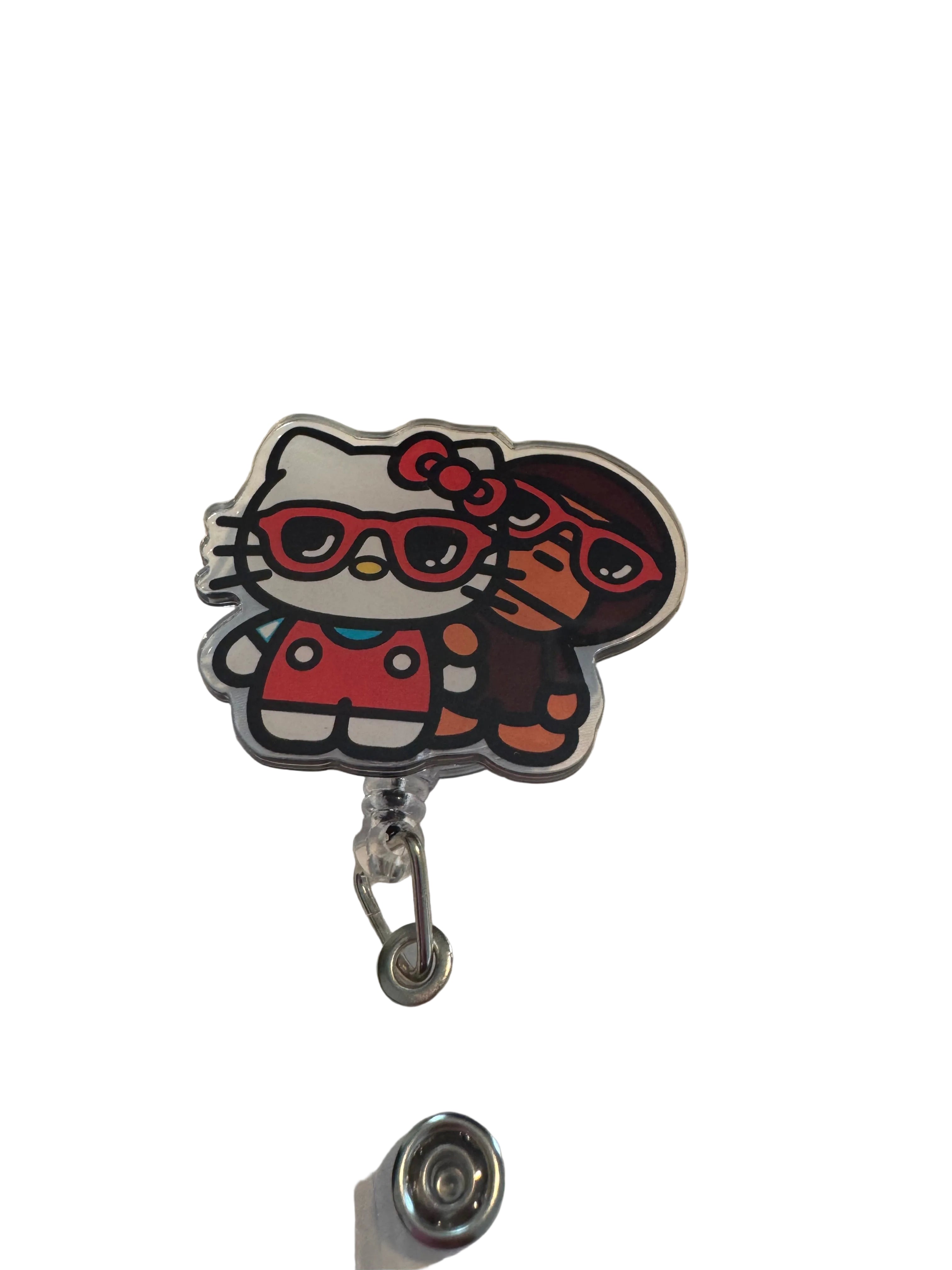 Hello Kitty Badge Clip