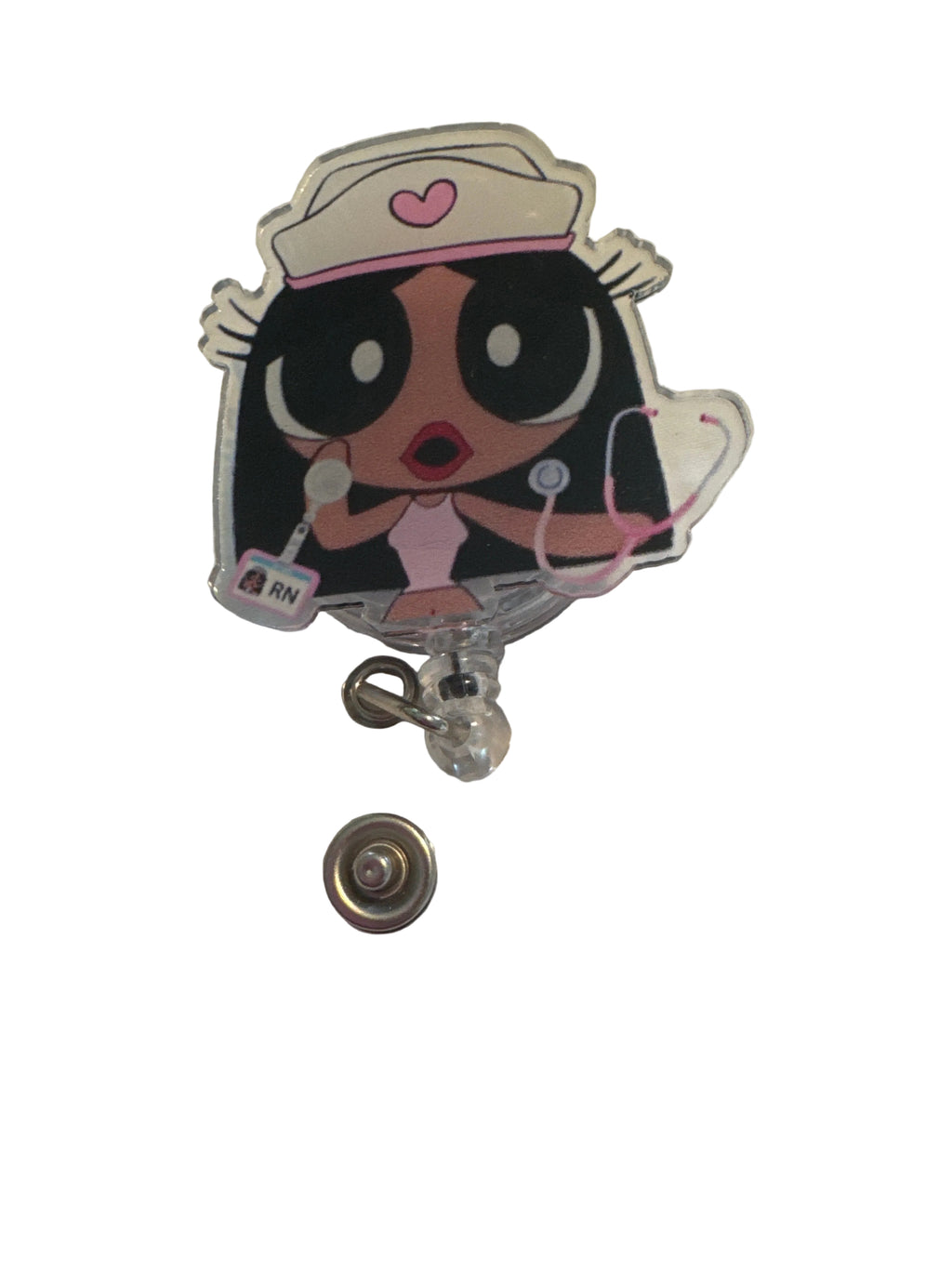 Nurse badge clip