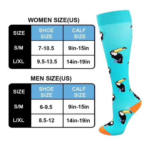 Graphic Compression Socks