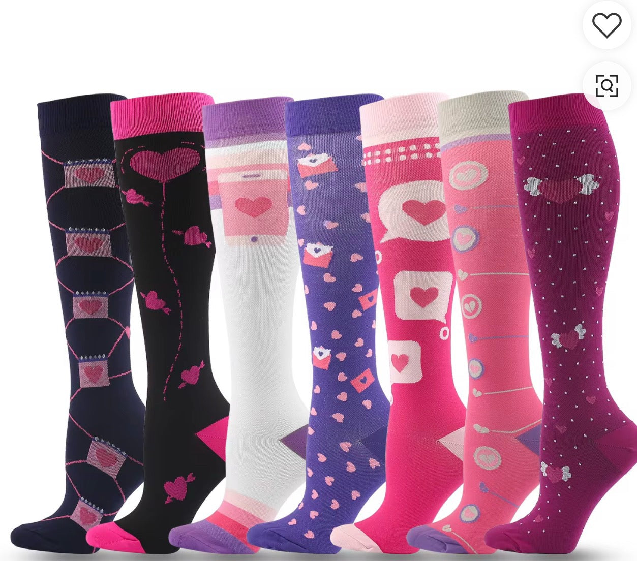 Graphic Compression Socks