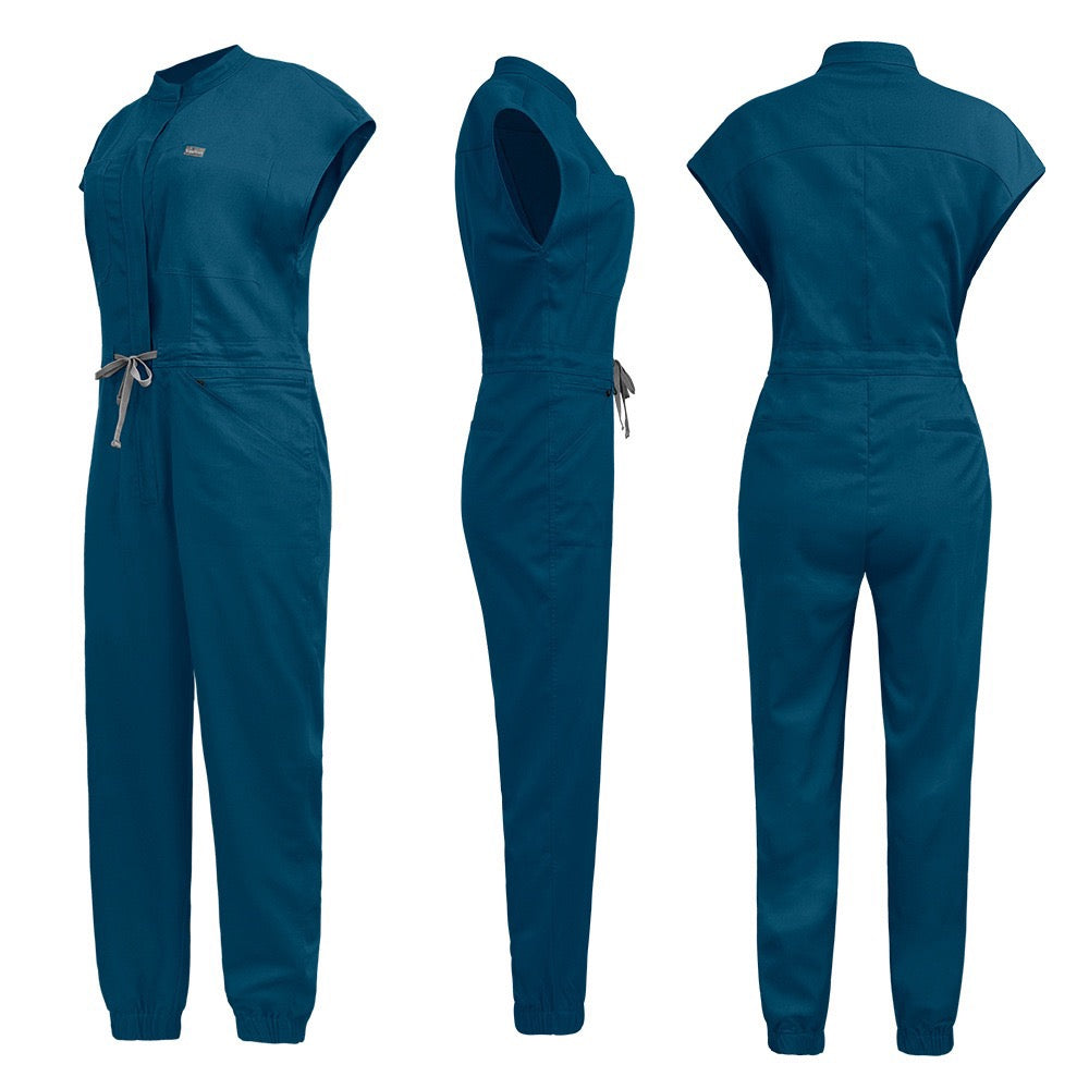 Body by  D'lluxe Scrub Jumpsuit