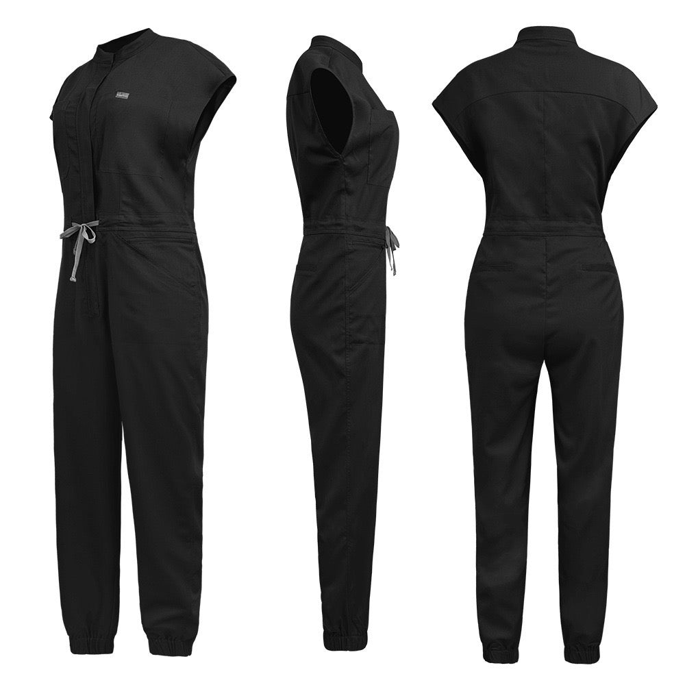 Body by  D'lluxe Scrub Jumpsuit