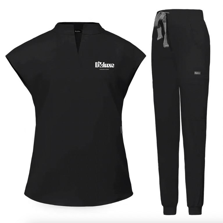 Classic Dlluxe Scrub Cap Sleeve Set